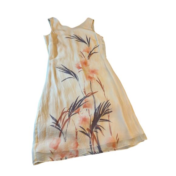 Tommy Bahama Floral Silk Dress - Size 4 - Picture 9 of 13